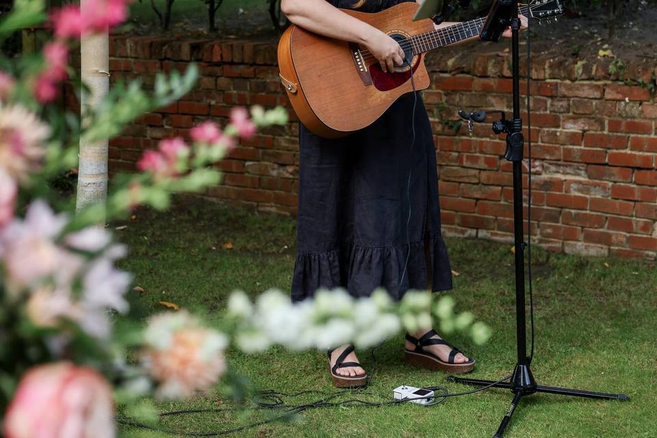 Outside outdoor ceremony music