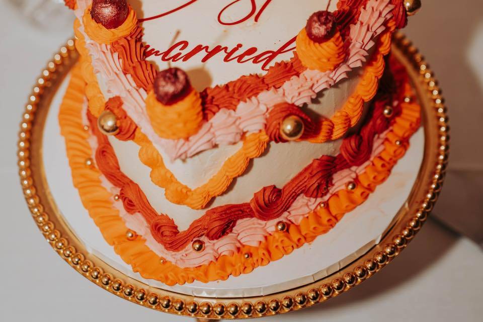 Vintage lambeth cake