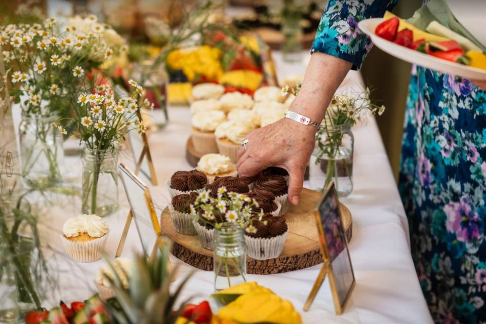 Dessert table