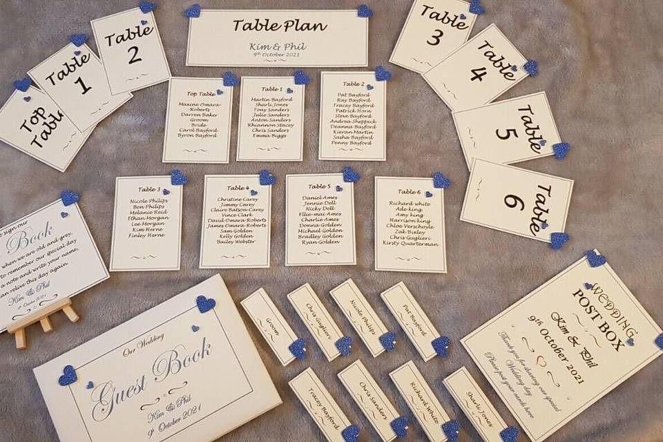 Table Plan Name Tents