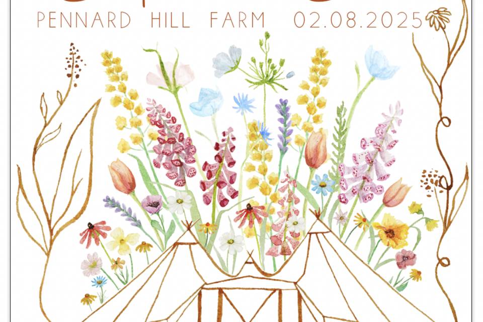 Boho Save the Date