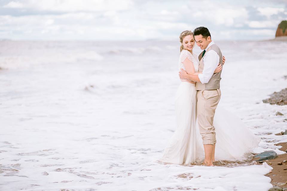 St Audries Beach Wedding