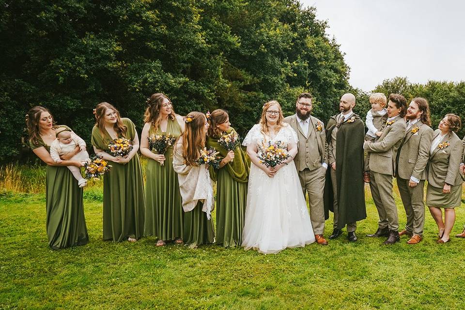 Endeavour woodland wedding