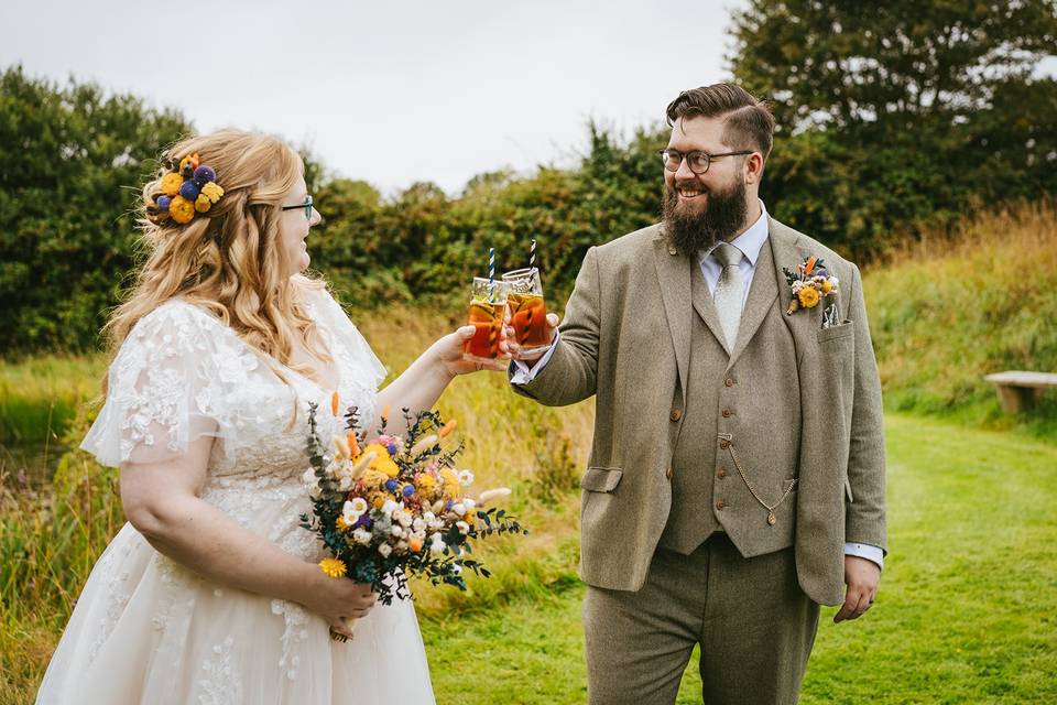 Endeavour woodland wedding