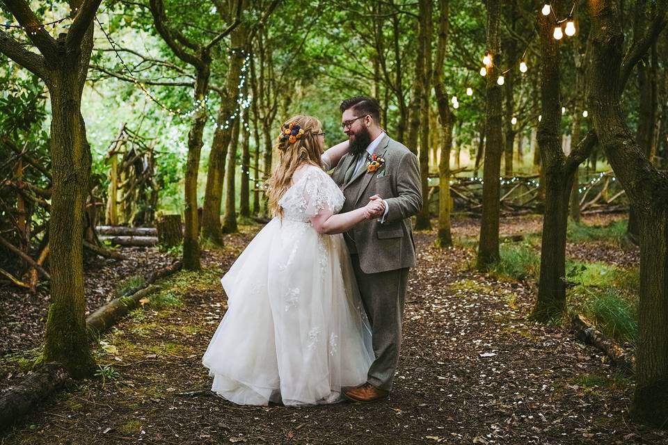 Endeavour woodland wedding