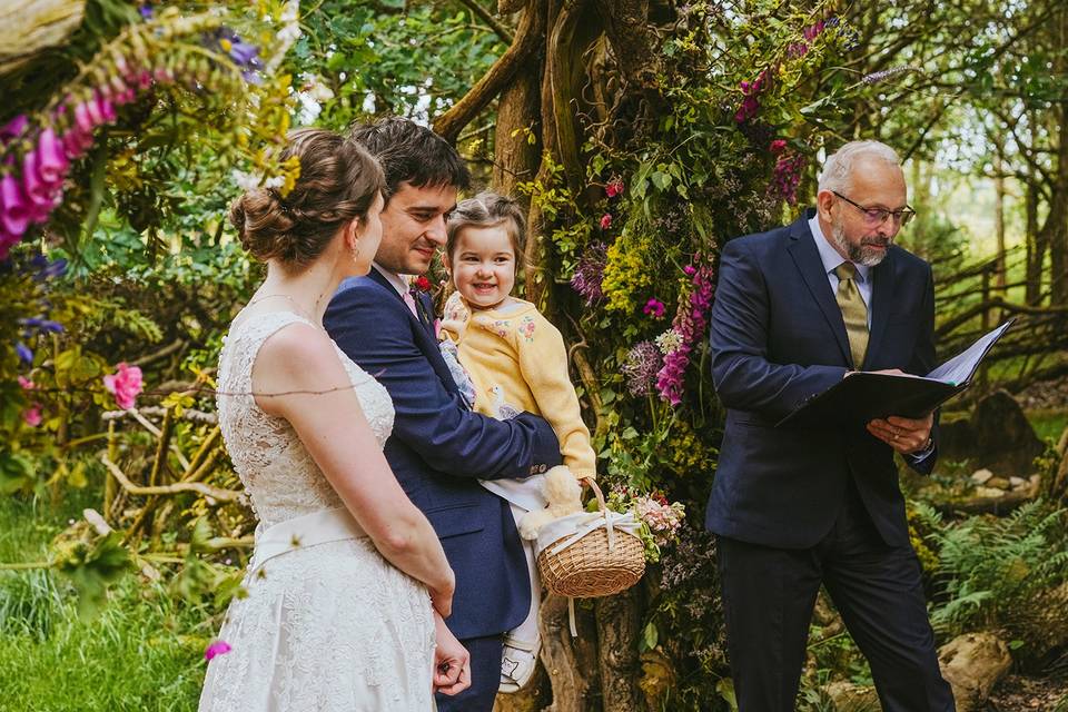 Endeavour woodland wedding