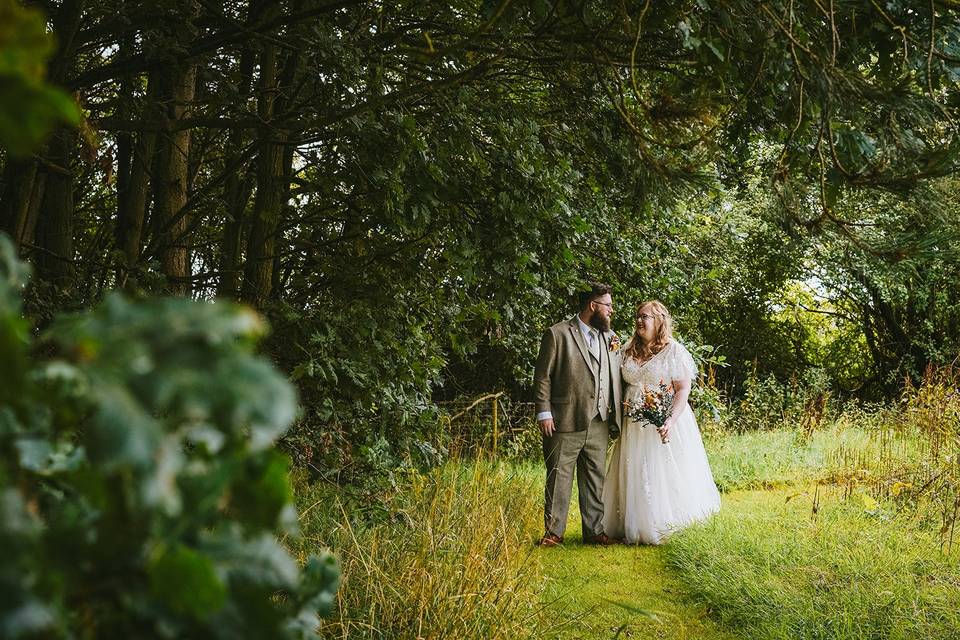 Endeavour woodland wedding