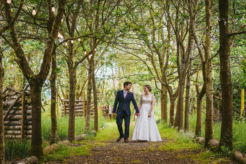 Endeavour woodland wedding