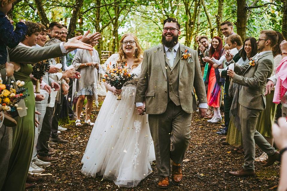 Endeavour woodland wedding