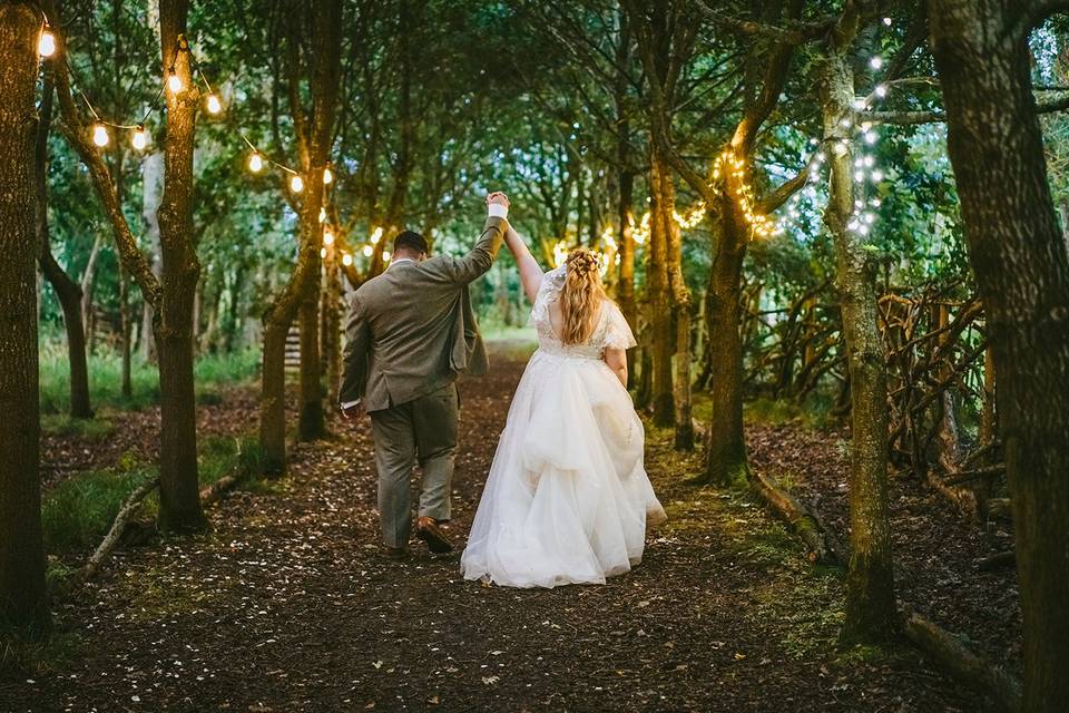 Endeavour woodland wedding