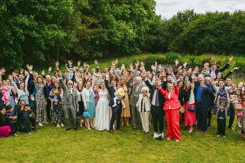 Endeavour woodland wedding