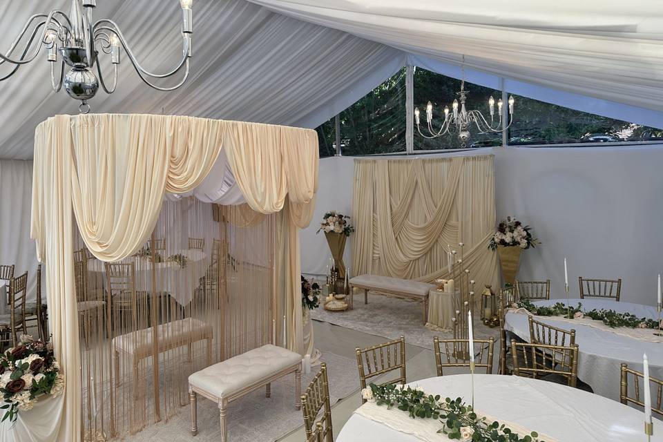 Nikkah Reception Marquee