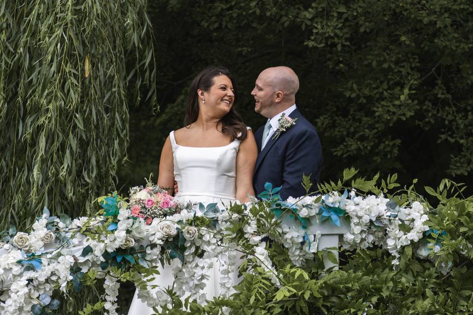 Bride and Groom photo session