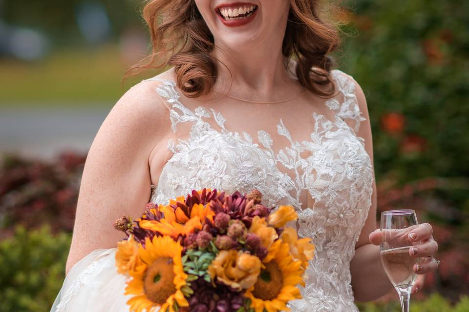 Bride at Cedar Court