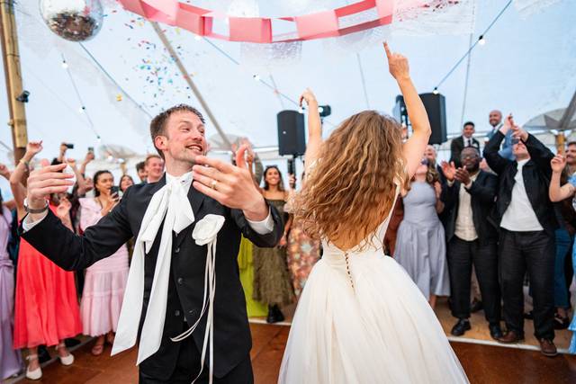 Celebrating guests
