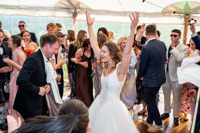 Couple dancing