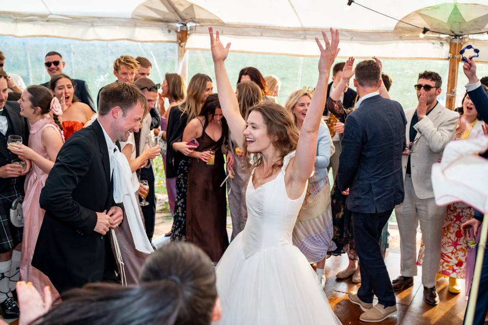 Couple dancing