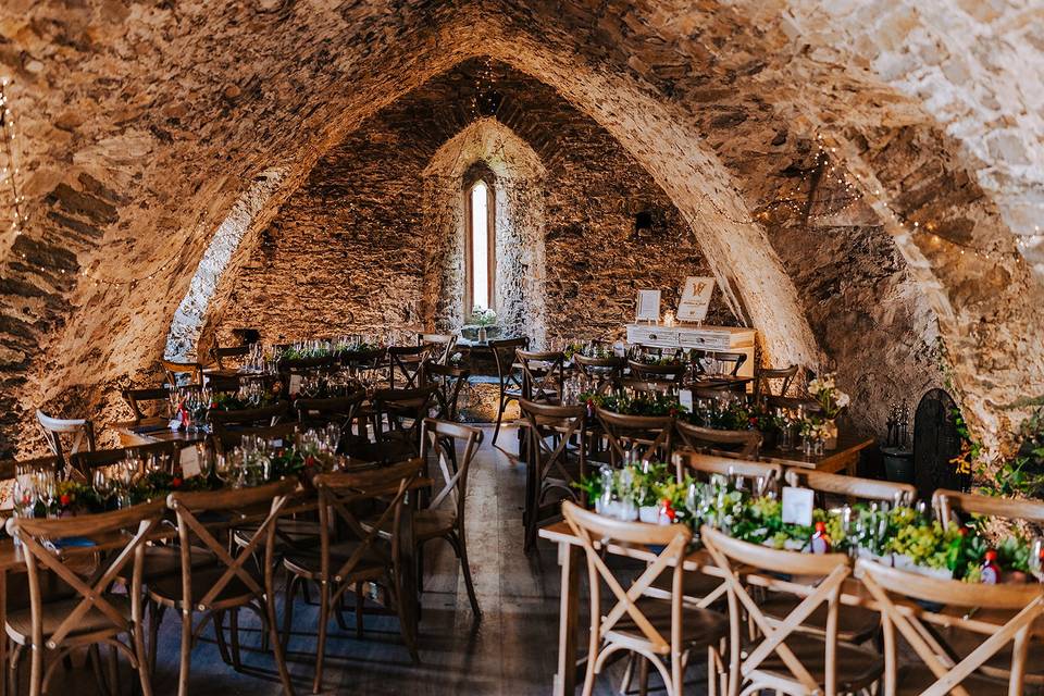 Intimate setting