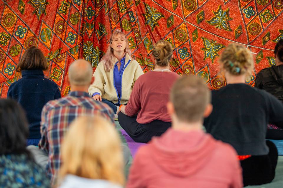 Meditation tent