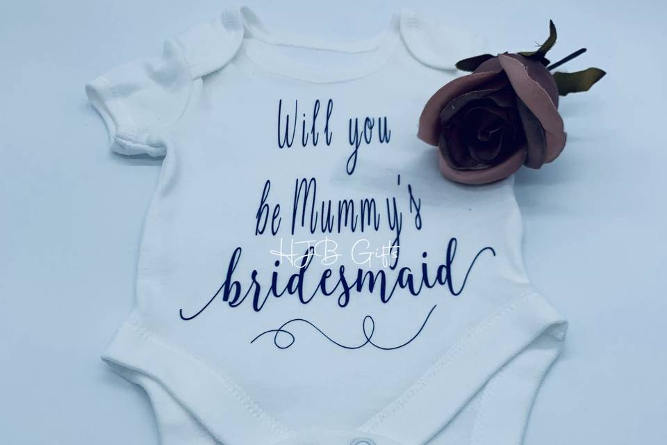 Will you be Mummy’s Bridesmaid