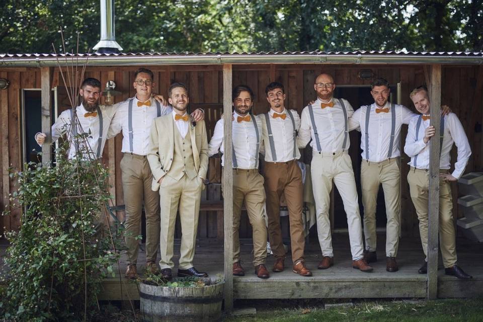 Gorgeous Groomsmen