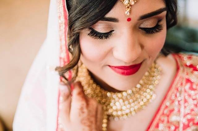 Traditional South Asian Bride