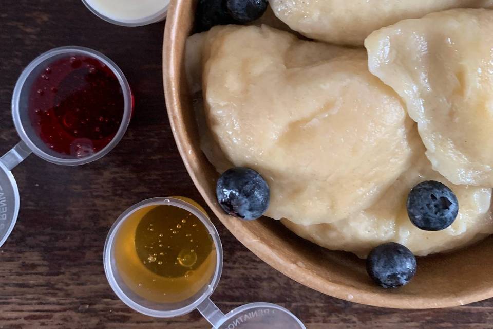 marple blueberry dumpling!!