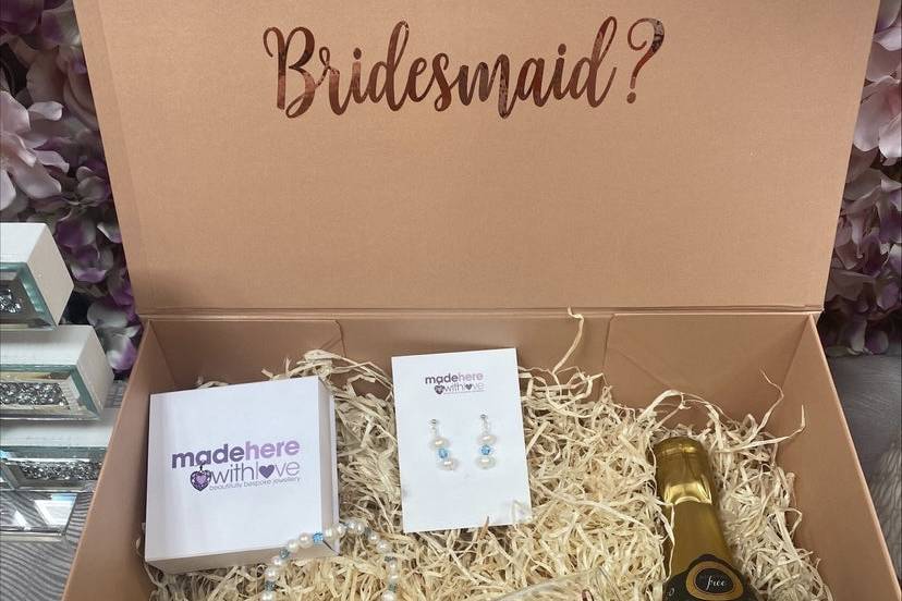 Bridesmaid proposal box