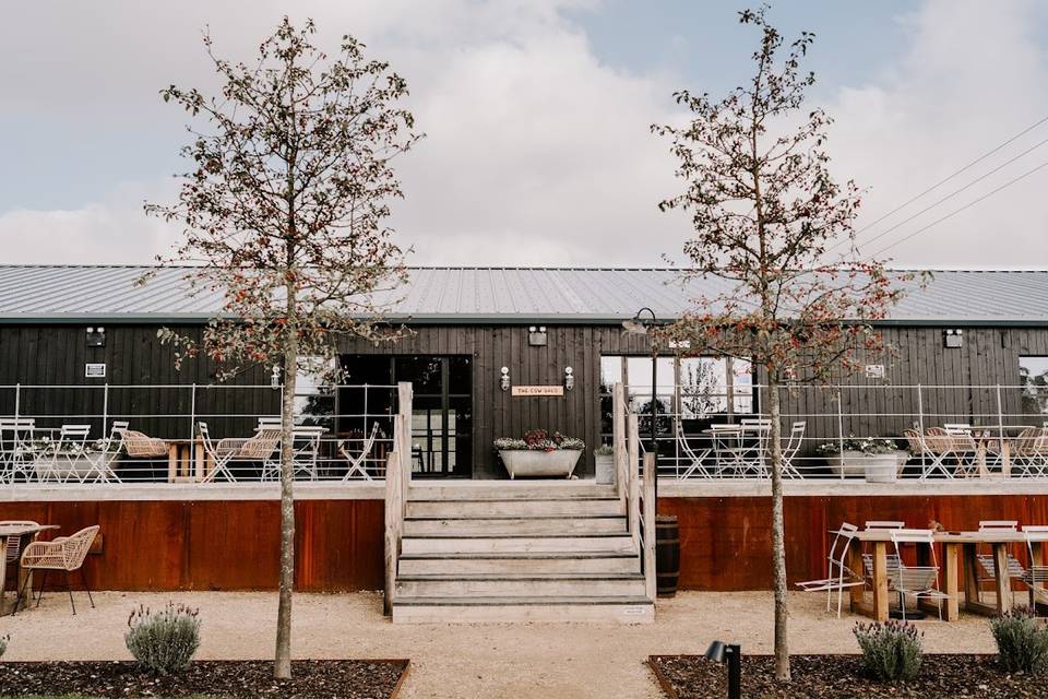 The Cow Shed Entrance