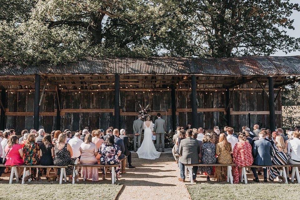 Real wedding Dutch Barn