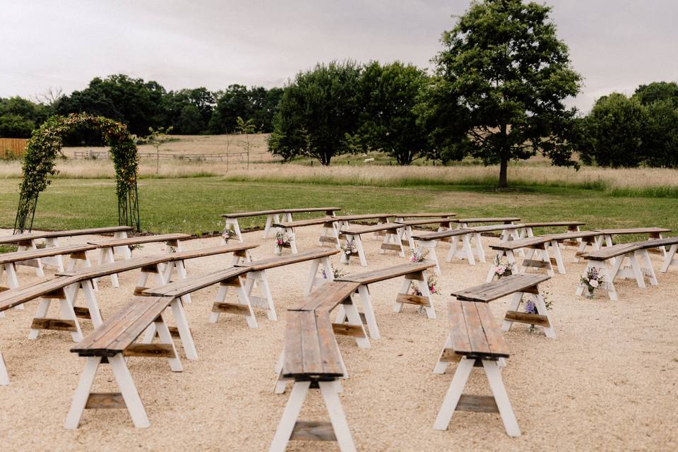 Outdoor Ceremony Space