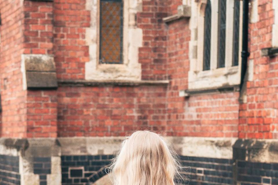 Littleones at a wedding