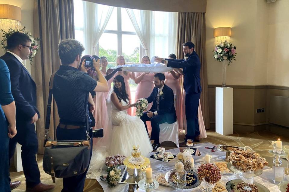 Persian-Yorkshire wedding