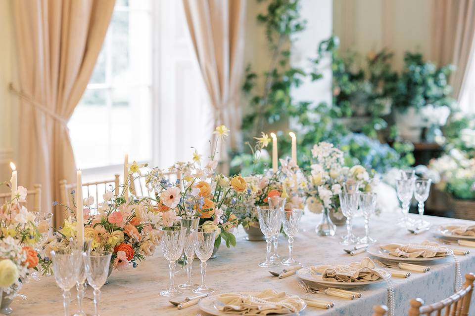 Prestwold Hall : Top Table