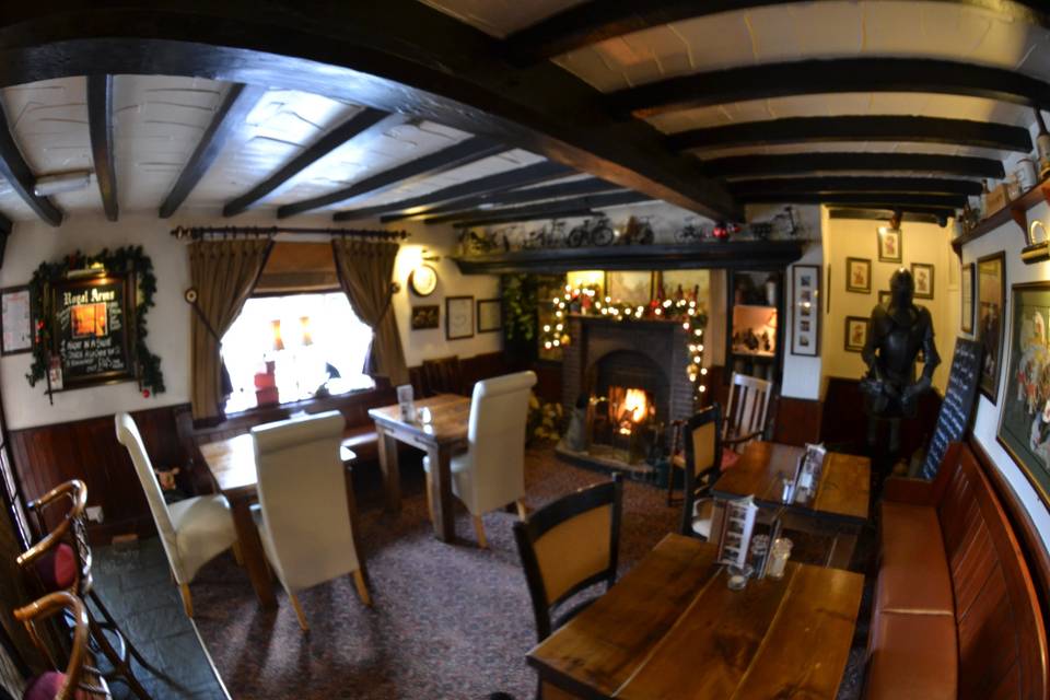 Rustic traditional pub