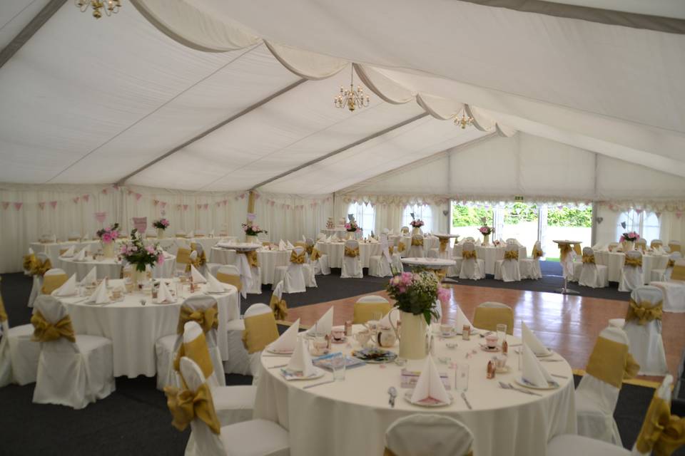 Afternoon tea wedding
