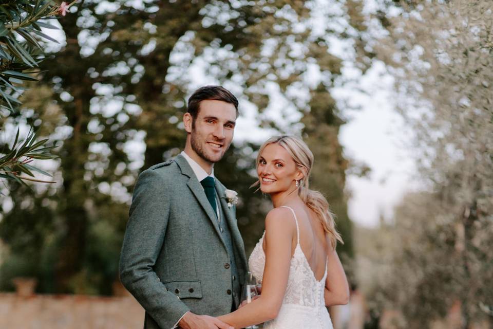 Scottish Wedding in Italy