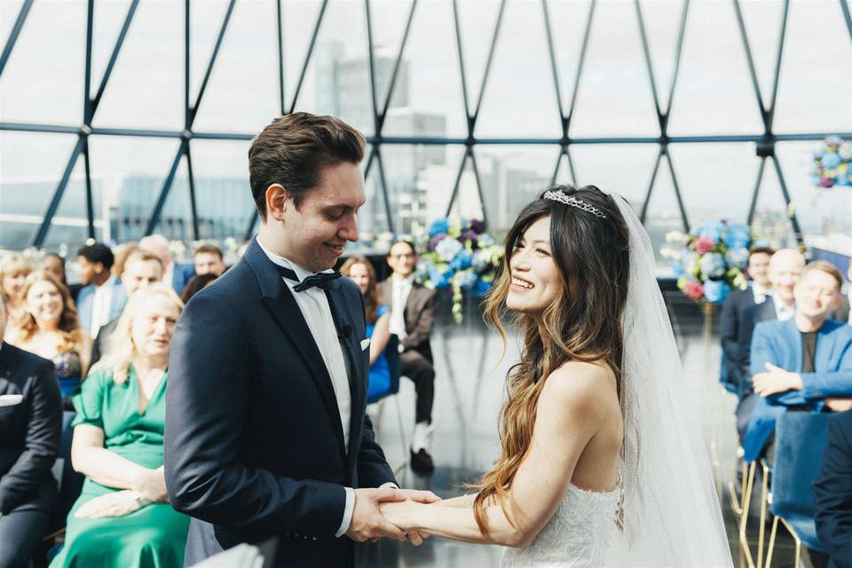 Ceremony at the Gherkin