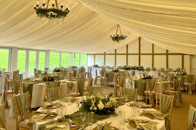 Round Tables in th Event Space