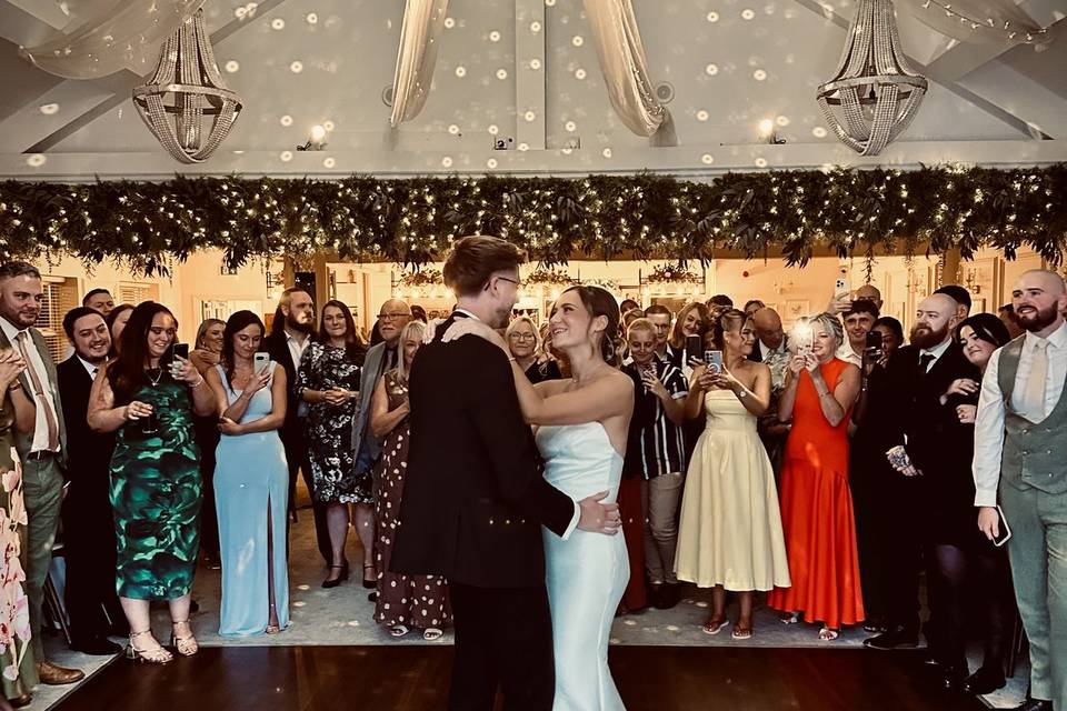 First dance by me