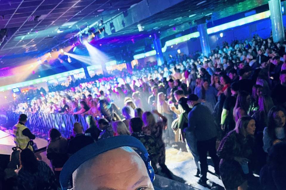 Dj'in a Butlins Big Weekend