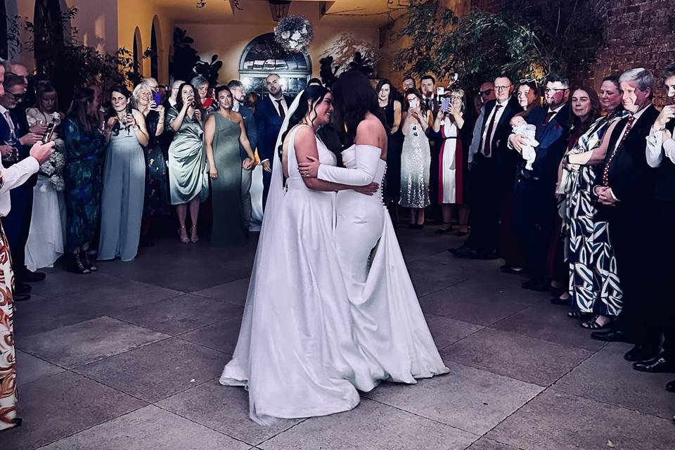 First dance shot