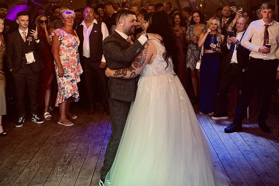 First dance shot