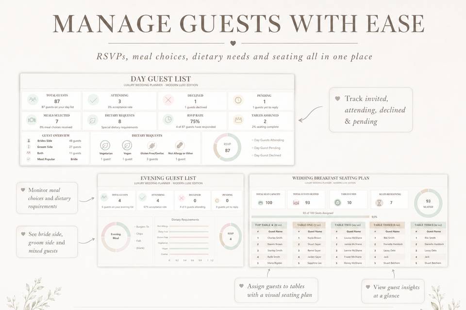 Guest list