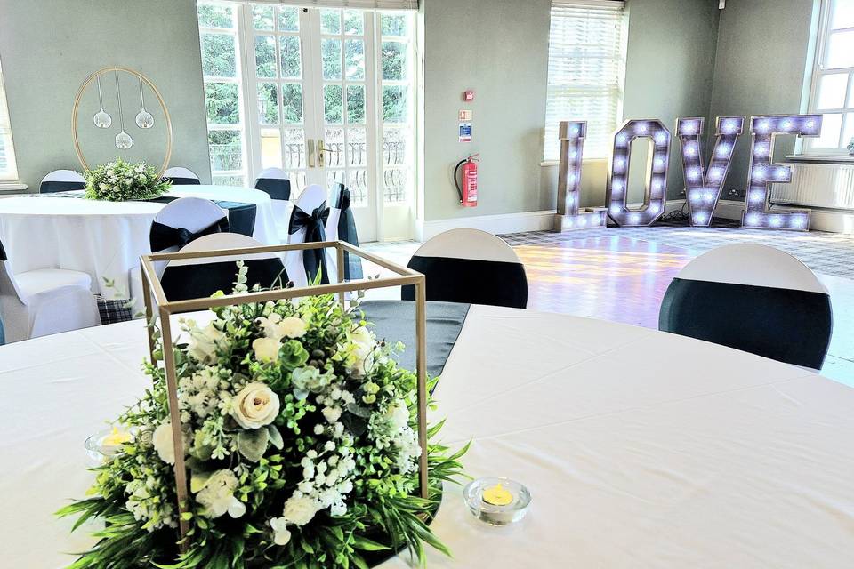 Wedding reception