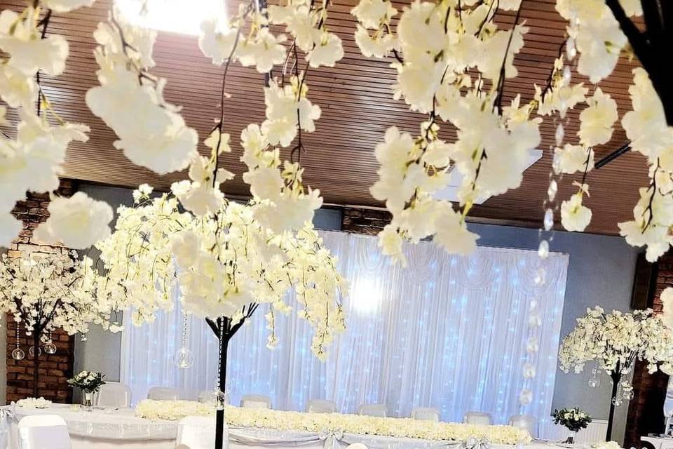 Weeping blossom trees