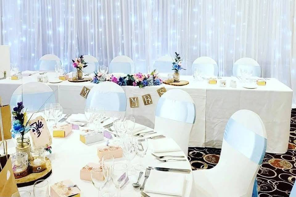 Wedding reception