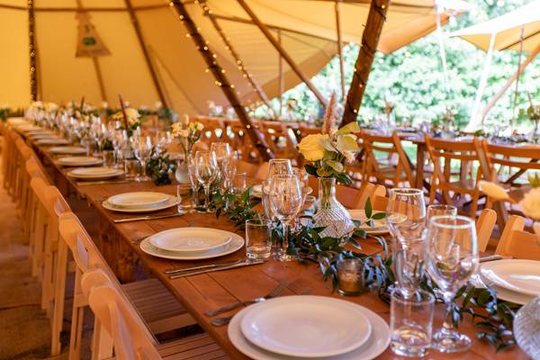 Inside the Tipi