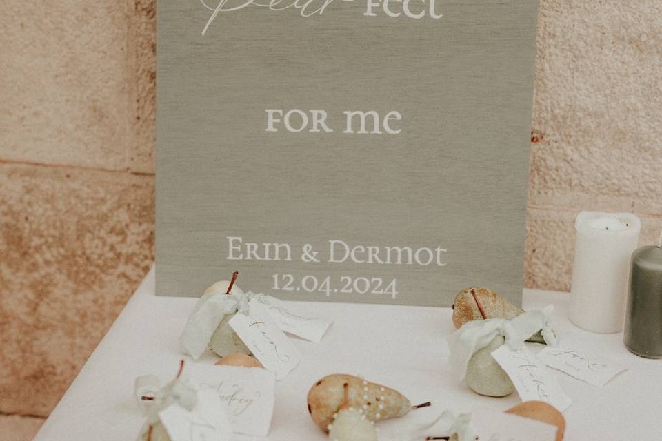 Bespoke sign
