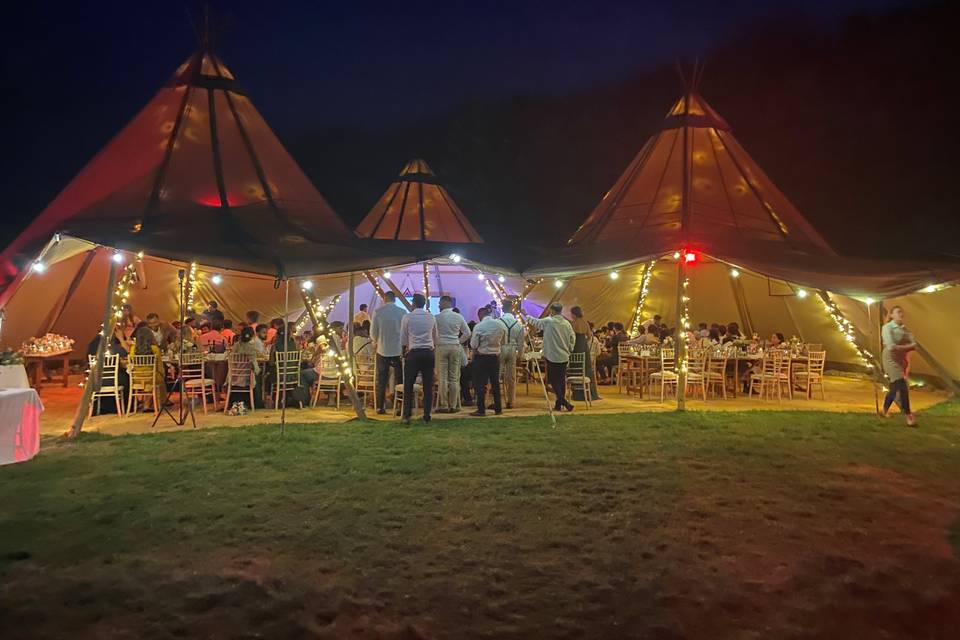 Tipi's in the Secret Garden